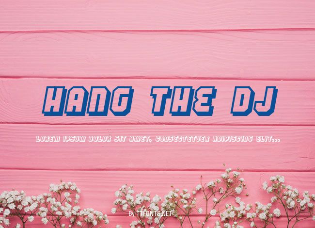 Hang the DJ example